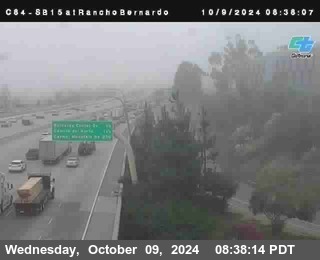 SB 15 at Rancho Bernardo Rd.