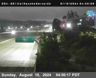 SB 15 at Rancho Bernardo Rd.