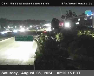 SB 15 at Rancho Bernardo Rd.