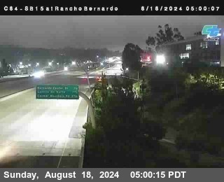 SB 15 at Rancho Bernardo Rd.