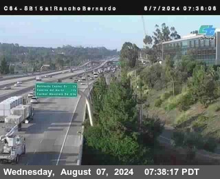 SB 15 at Rancho Bernardo Rd.