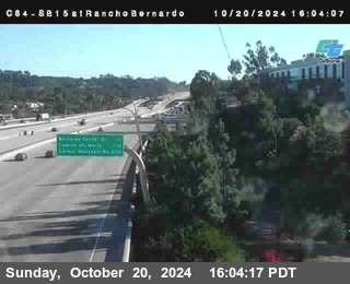 SB 15 at Rancho Bernardo Rd.