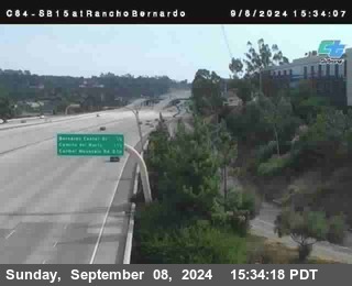 SB 15 at Rancho Bernardo Rd.