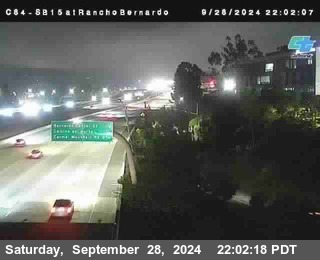 SB 15 at Rancho Bernardo Rd.