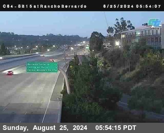 SB 15 at Rancho Bernardo Rd.