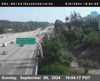 SB 15 at Rancho Bernardo Rd.