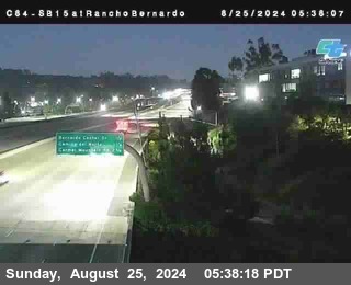 SB 15 at Rancho Bernardo Rd.