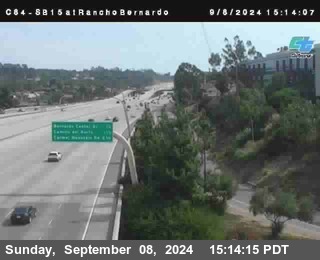 SB 15 at Rancho Bernardo Rd.