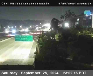 SB 15 at Rancho Bernardo Rd.