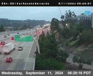 SB 15 at Rancho Bernardo Rd.