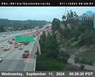 SB 15 at Rancho Bernardo Rd.