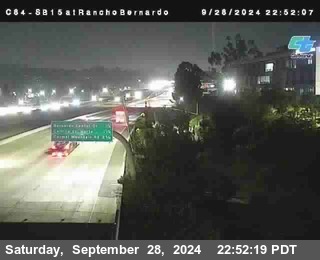 SB 15 at Rancho Bernardo Rd.