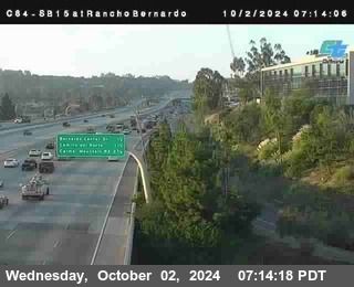 SB 15 at Rancho Bernardo Rd.