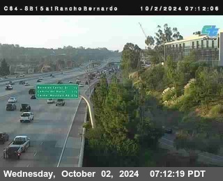 SB 15 at Rancho Bernardo Rd.