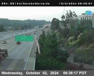 SB 15 at Rancho Bernardo Rd.