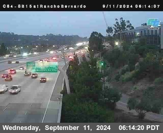 SB 15 at Rancho Bernardo Rd.