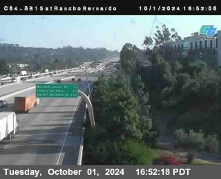 SB 15 at Rancho Bernardo Rd.