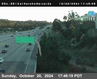 SB 15 at Rancho Bernardo Rd.