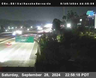 SB 15 at Rancho Bernardo Rd.