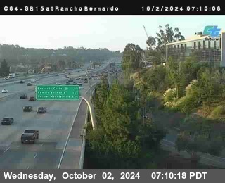 SB 15 at Rancho Bernardo Rd.