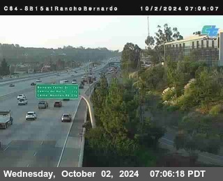 SB 15 at Rancho Bernardo Rd.