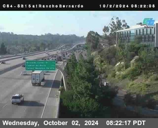 SB 15 at Rancho Bernardo Rd.