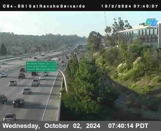 SB 15 at Rancho Bernardo Rd.