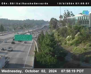 SB 15 at Rancho Bernardo Rd.