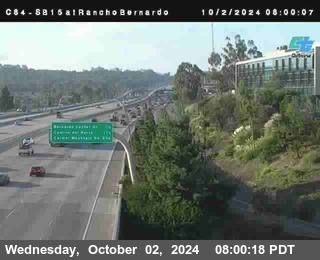 SB 15 at Rancho Bernardo Rd.