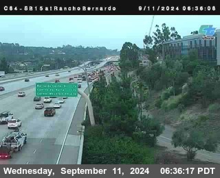 SB 15 at Rancho Bernardo Rd.