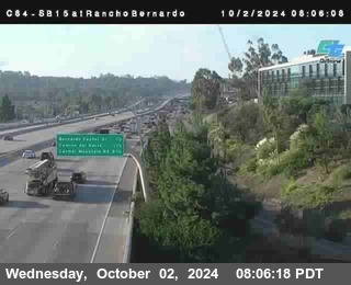 SB 15 at Rancho Bernardo Rd.