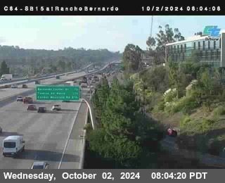 SB 15 at Rancho Bernardo Rd.