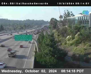 SB 15 at Rancho Bernardo Rd.