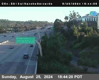 SB 15 at Rancho Bernardo Rd.