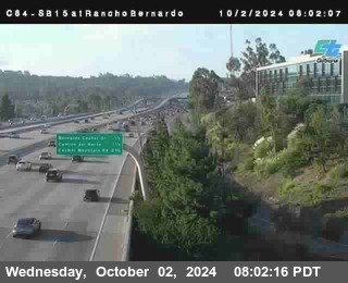 SB 15 at Rancho Bernardo Rd.