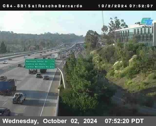 SB 15 at Rancho Bernardo Rd.