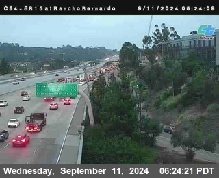 SB 15 at Rancho Bernardo Rd.