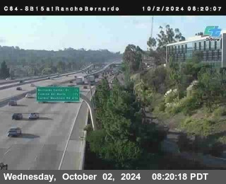 SB 15 at Rancho Bernardo Rd.