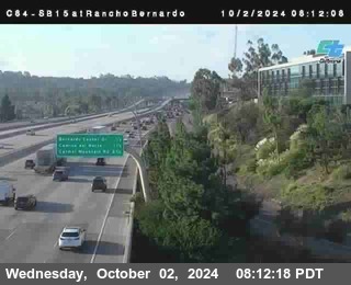 SB 15 at Rancho Bernardo Rd.