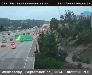 SB 15 at Rancho Bernardo Rd.