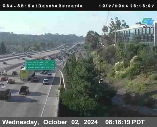 SB 15 at Rancho Bernardo Rd.