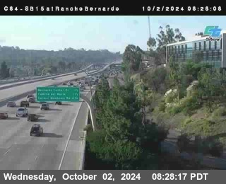 SB 15 at Rancho Bernardo Rd.