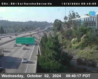 SB 15 at Rancho Bernardo Rd.