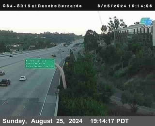 SB 15 at Rancho Bernardo Rd.