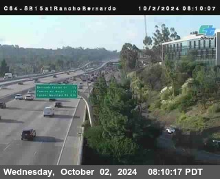 SB 15 at Rancho Bernardo Rd.