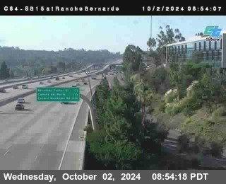 SB 15 at Rancho Bernardo Rd.