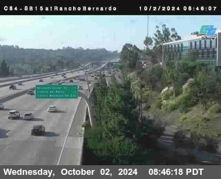 SB 15 at Rancho Bernardo Rd.