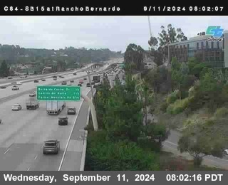 SB 15 at Rancho Bernardo Rd.