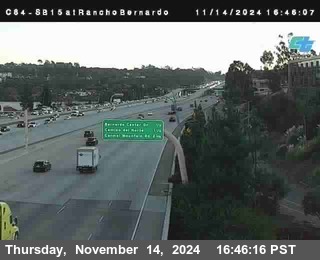 SB 15 at Rancho Bernardo Rd.