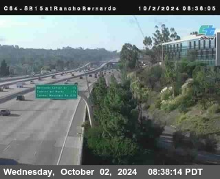 SB 15 at Rancho Bernardo Rd.